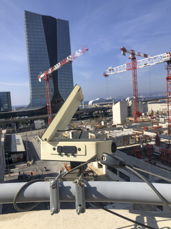 Caméra timelapse Altivue installée sur chantier — Marseille