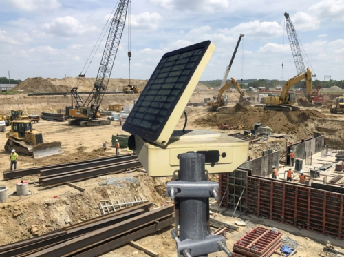 Camera timelapse chantier provence