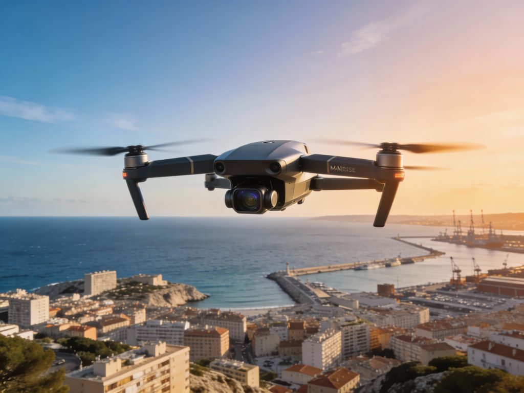 Vue aérienne Marseille par Altivue — Cyril Becquart photographe drone