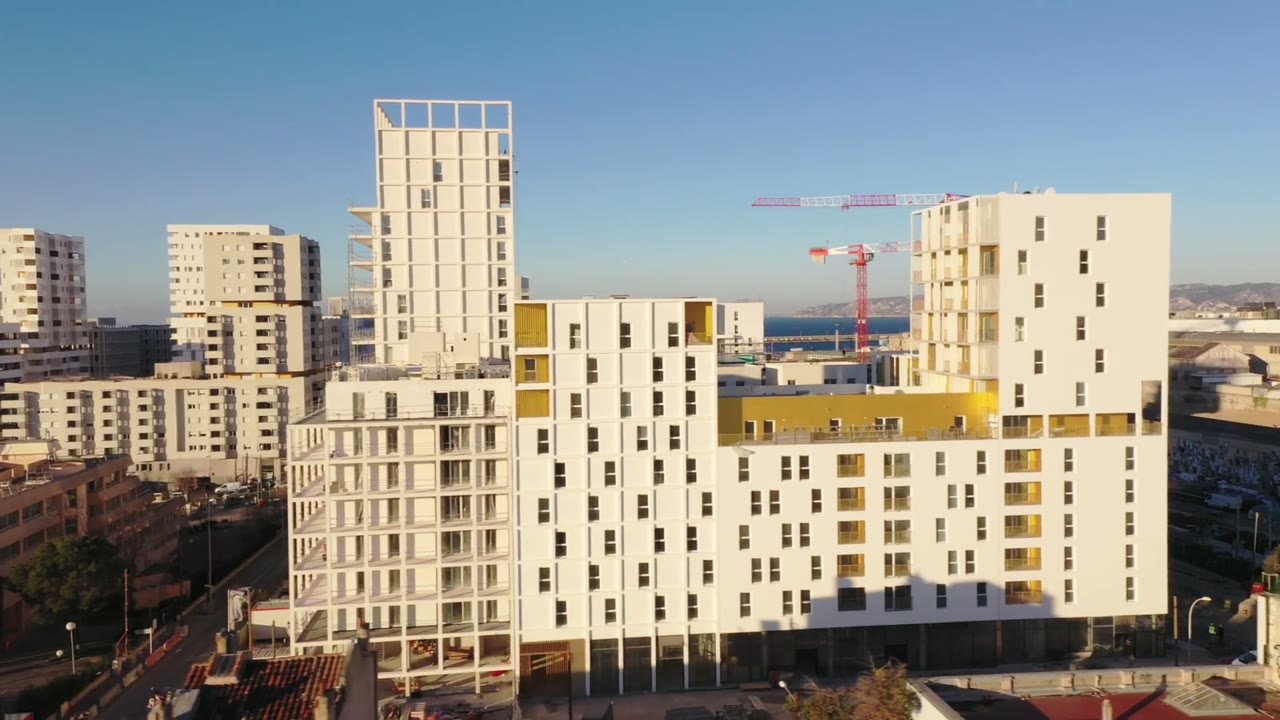 Timelapse Quartier Les Fabriques à Marseille — XXL Marseille
