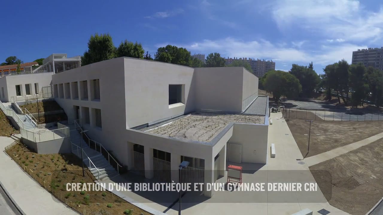 Timelapse École Oasis à Marseille — Bouygues